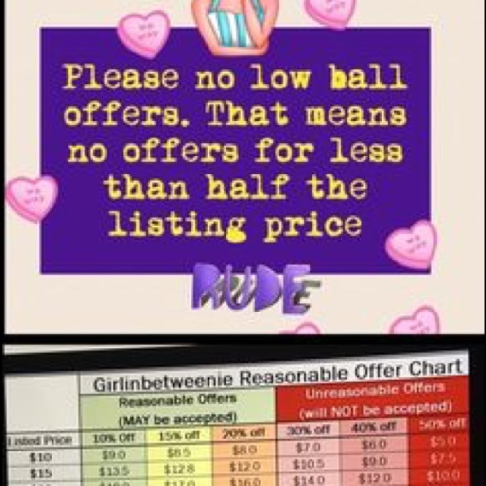 No low balling